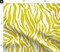 Chartreuse Stripe Bright Animal Print Yellow And White African Safari Tropical Jungle Custom Printed Fabric by Spoonflower Various Fabrics by the Yard or Fat Quarter